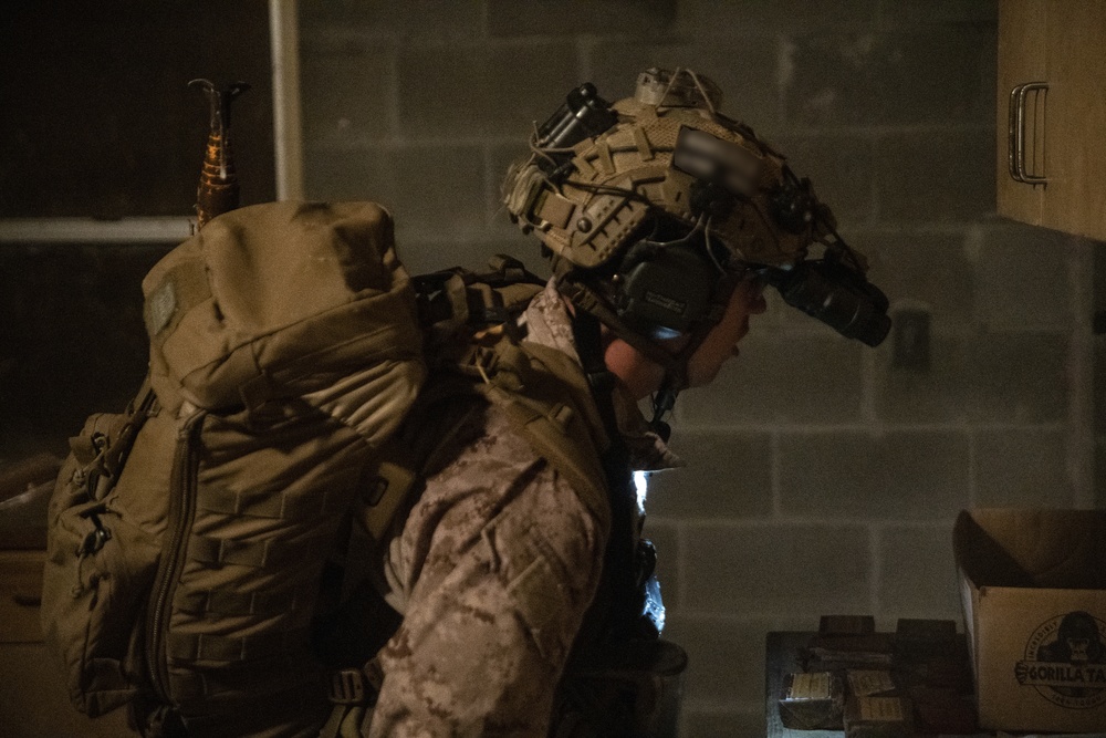 Marines with Golf Co., 2MRB support Golf Co., 2MRSB during TRXII