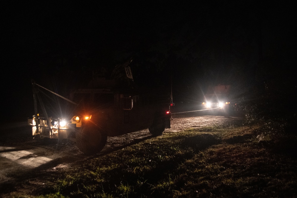 Marines with Golf Co., 2MRB support Golf Co., 2MRSB during TRXII