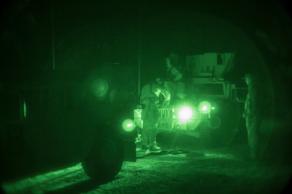Marines with Golf Co., 2MRB support Golf Co., 2MRSB during TRXII