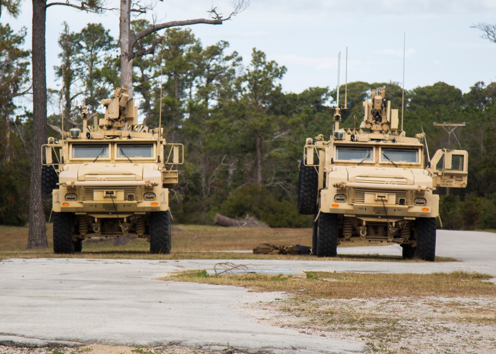 Marines with Golf Co., 2MRSB, participate in TRXII