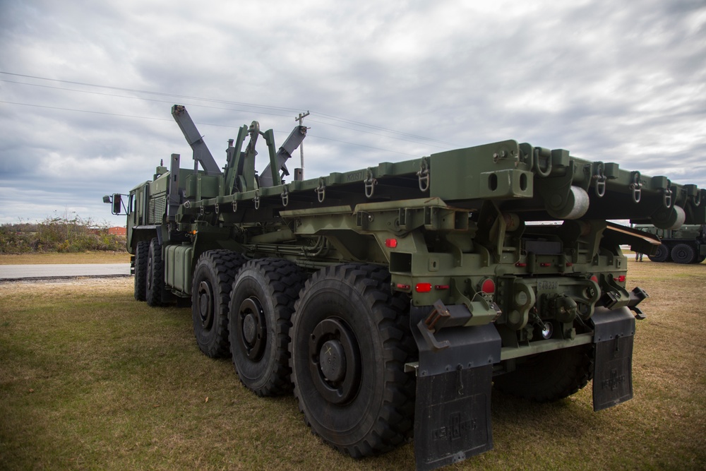 Marines with Golf Co., 2MRSB, participate in TRXII