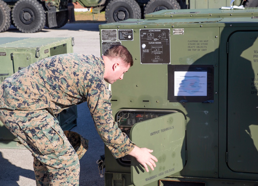 Marines with Golf Co., 2MRSB, participate in TRXII