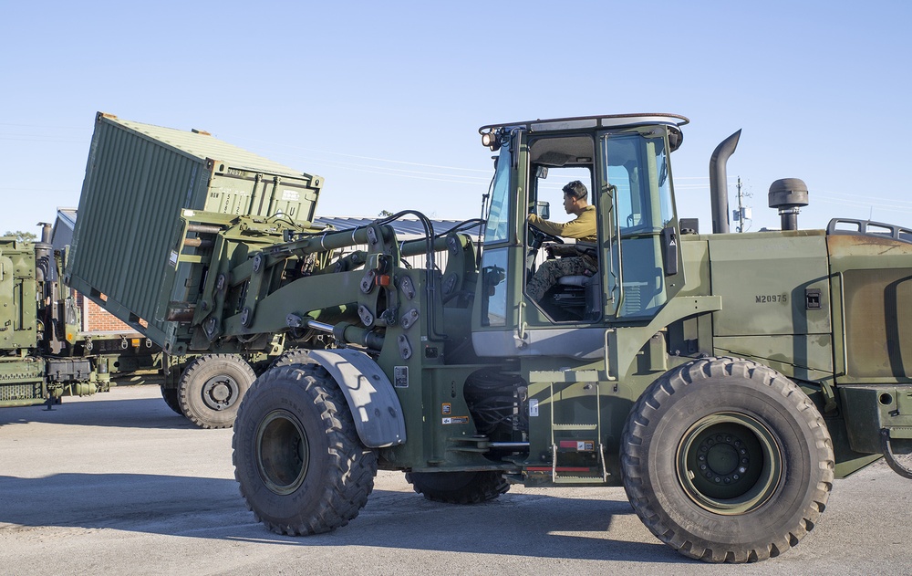 Marines with Golf Co., 2MRSB, participate in TRXII