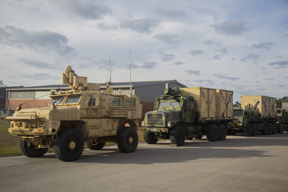 Marines with Golf Co., 2MRSB, participate in TRXII