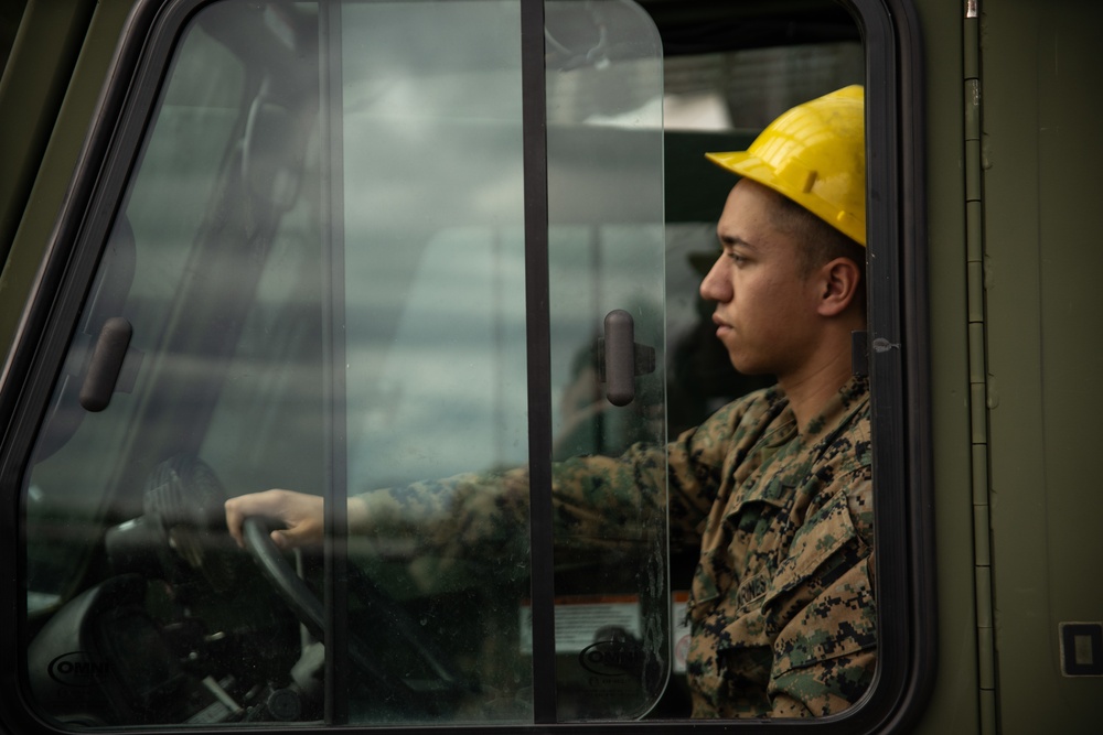 Marines with Golf Co., 2MRSB, participate in TRXII