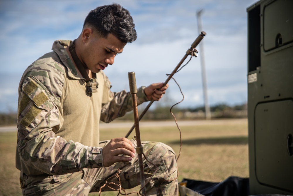 Marines with Golf Co., 2MRSB, participate in TRXII