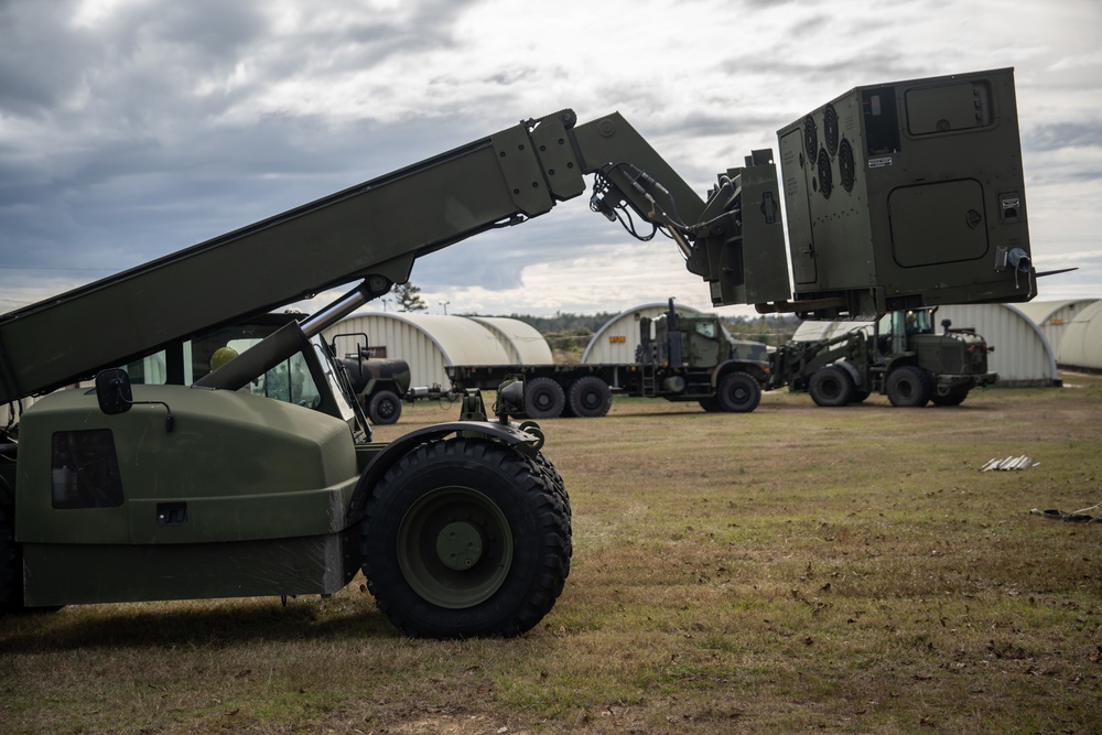 Marines with Golf Co., 2MRSB, participate in TRXII
