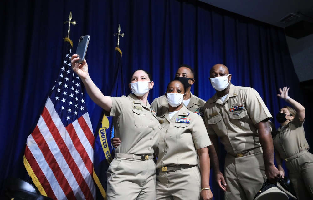 Naval Medical Forces Pacific Pins Anchors on New Chief