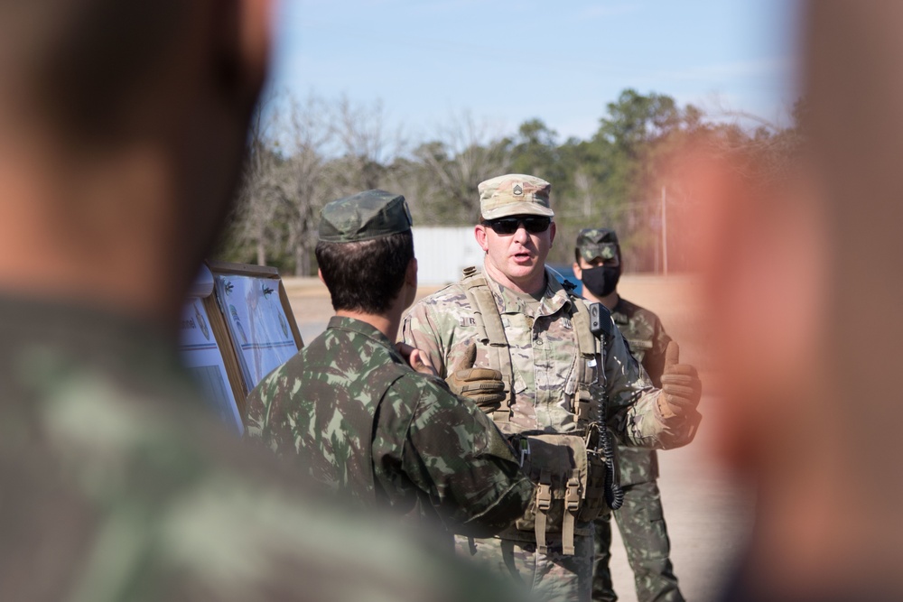 Brazilian Troops and 3BCT Work Together During JRTC Rotation 21-04