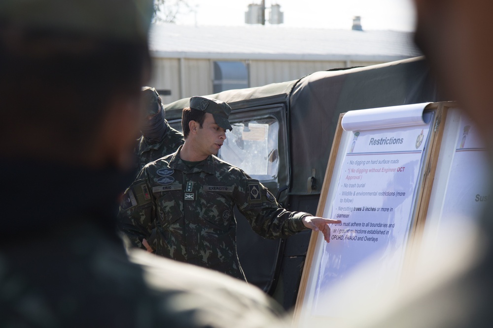 Brazilian Troops and 3BCT Work Together During JRTC Rotation 21-04