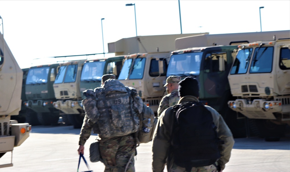 Maryland Soldiers Return from D.C.