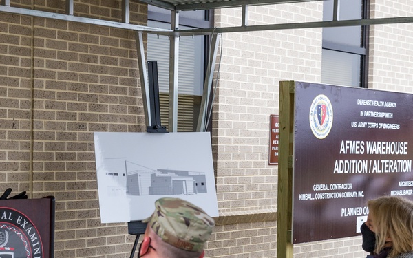 AFMES breaks ground for $3.4M warehouse addition, alteration