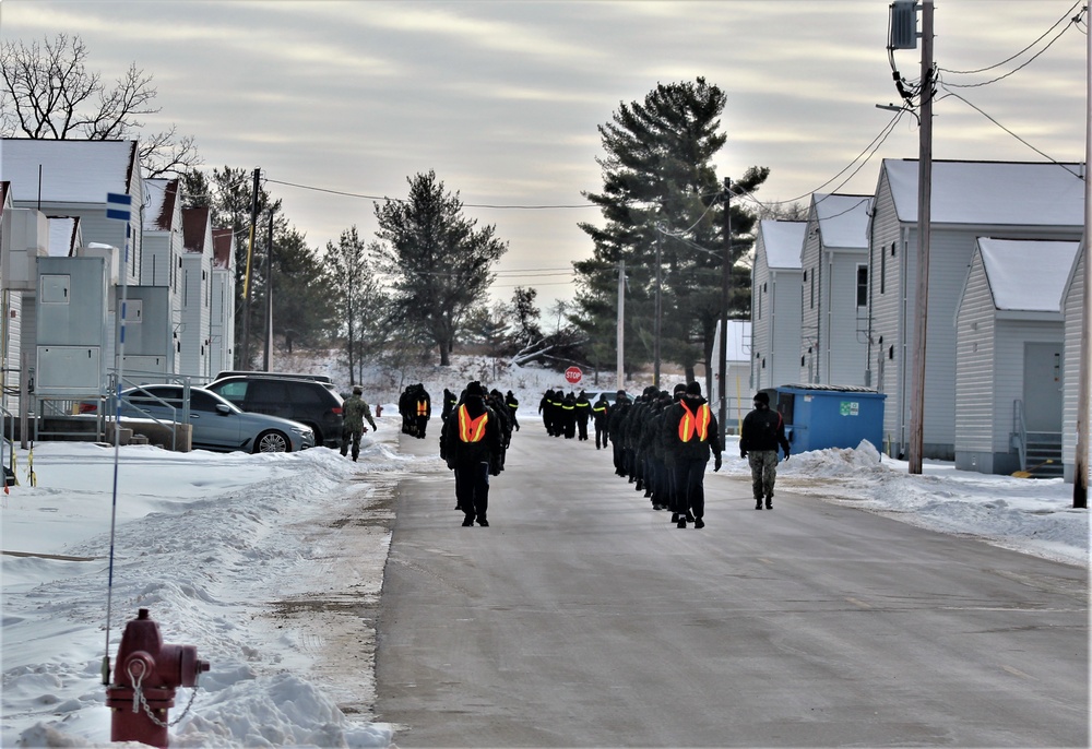 U.S. Navy’s Recruit Training Command ROM operations in January at Fort McCoy