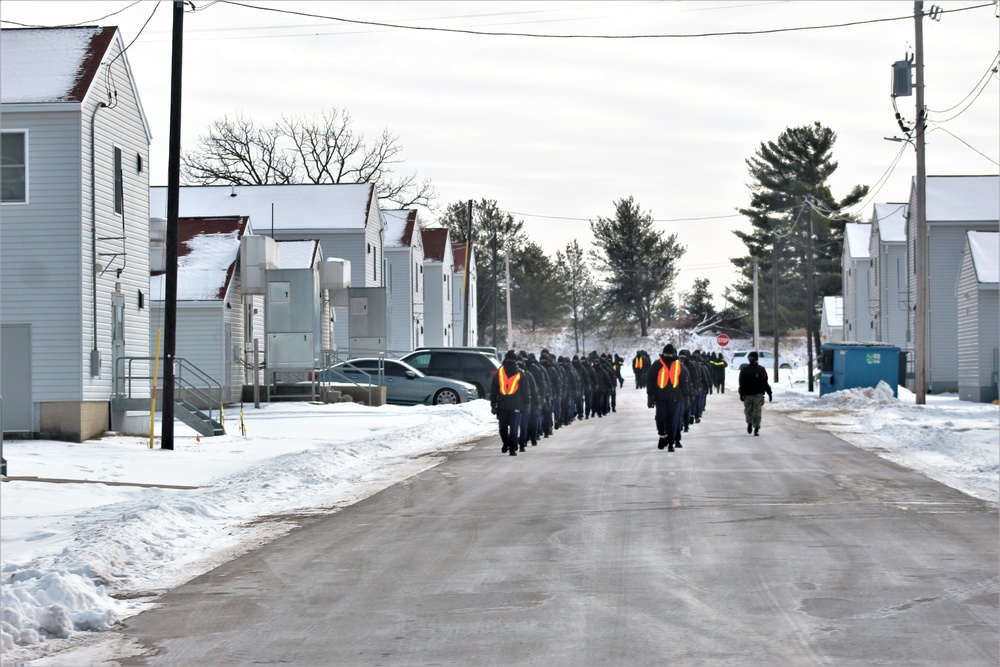 U.S. Navy’s Recruit Training Command ROM operations in January at Fort McCoy