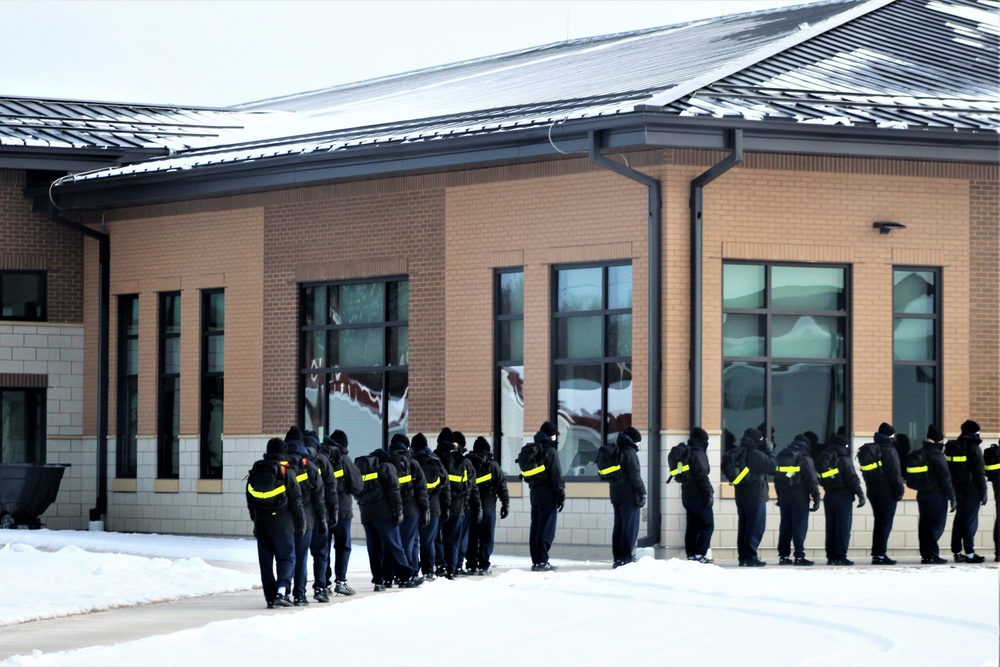 U.S. Navy’s Recruit Training Command ROM operations in January at Fort McCoy