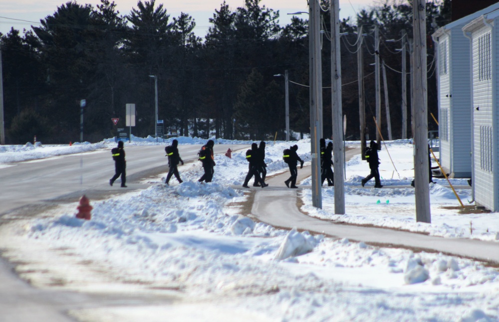 U.S. Navy’s Recruit Training Command ROM operations in January at Fort McCoy