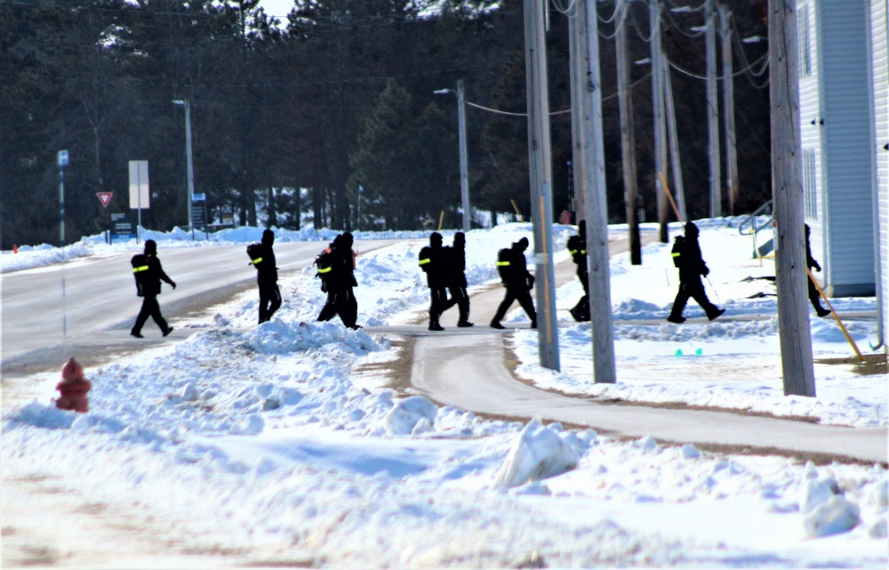 U.S. Navy’s Recruit Training Command ROM operations in January at Fort McCoy