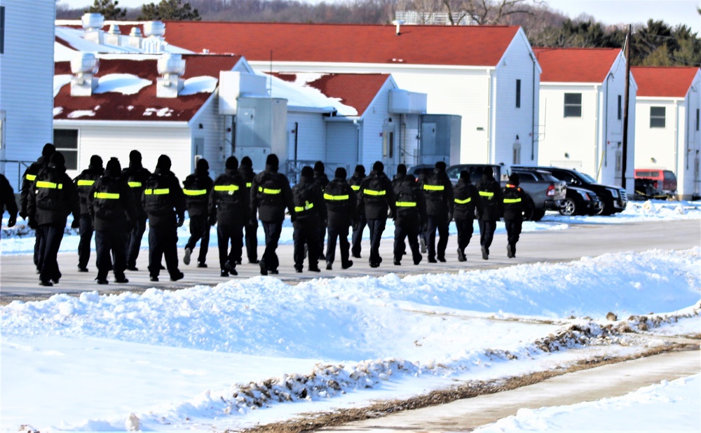 U.S. Navy’s Recruit Training Command ROM operations in January at Fort McCoy