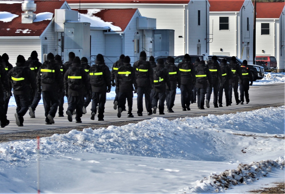 U.S. Navy’s Recruit Training Command ROM operations in January at Fort McCoy