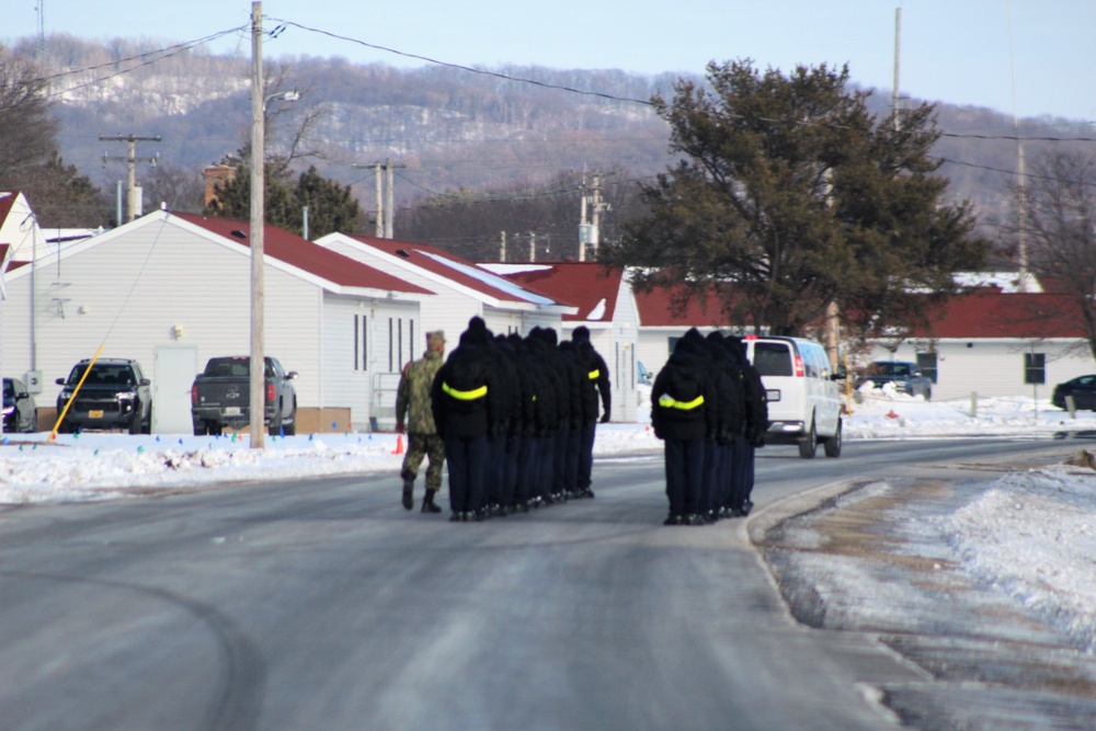 U.S. Navy’s Recruit Training Command ROM operations in January at Fort McCoy