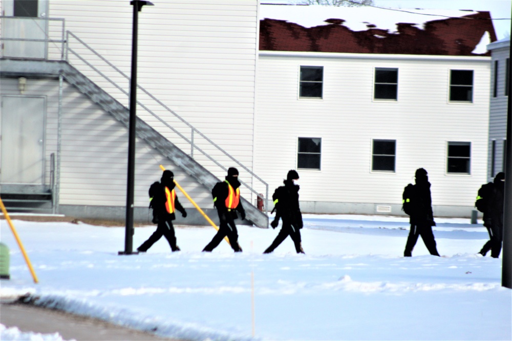 U.S. Navy’s Recruit Training Command ROM operations in January at Fort McCoy