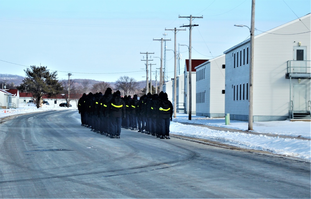 U.S. Navy’s Recruit Training Command ROM operations in January at Fort McCoy