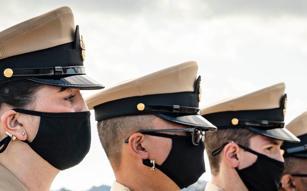 CPO Pinning Ceremony aboard John S. McCain