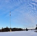 American Flag and Fort McCoy