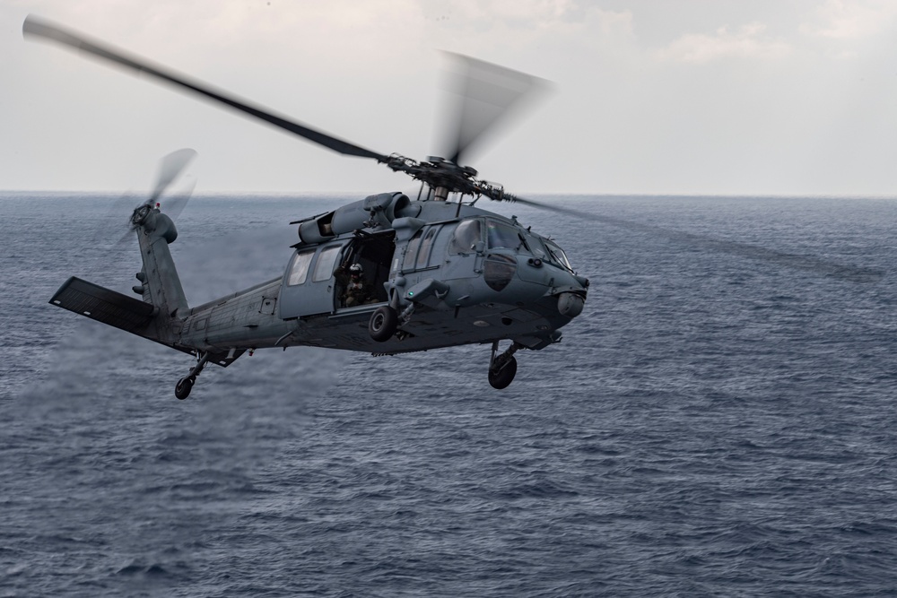 USS America (LHA 6) Conducts Replenishment-at-Sea
