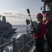 USS America (LHA 6) Conducts A Replenishment-At-Sea