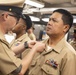 USS Porter Chief Pinning Ceremony