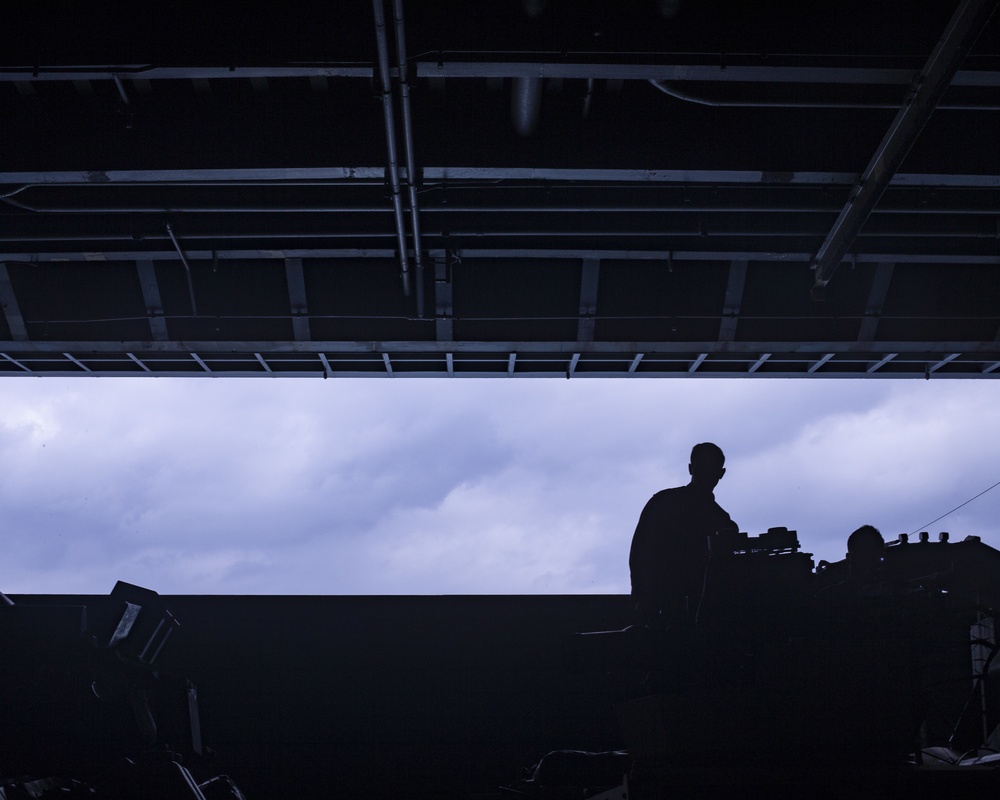 U.S. Marines load M240s onto JLTVs