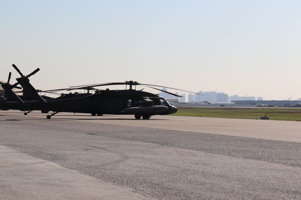 Black Hawk parked