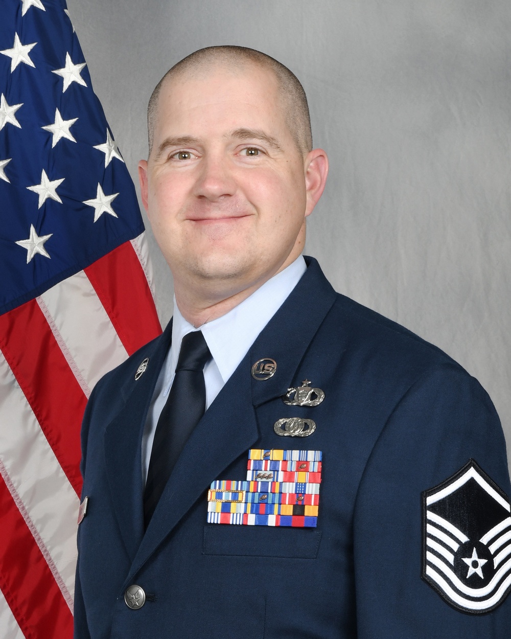 Official Air Force photo for Master Sgt. Benjamin Middleton