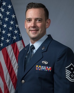 Official Air Force photo for Master Sgt. John Hendrix