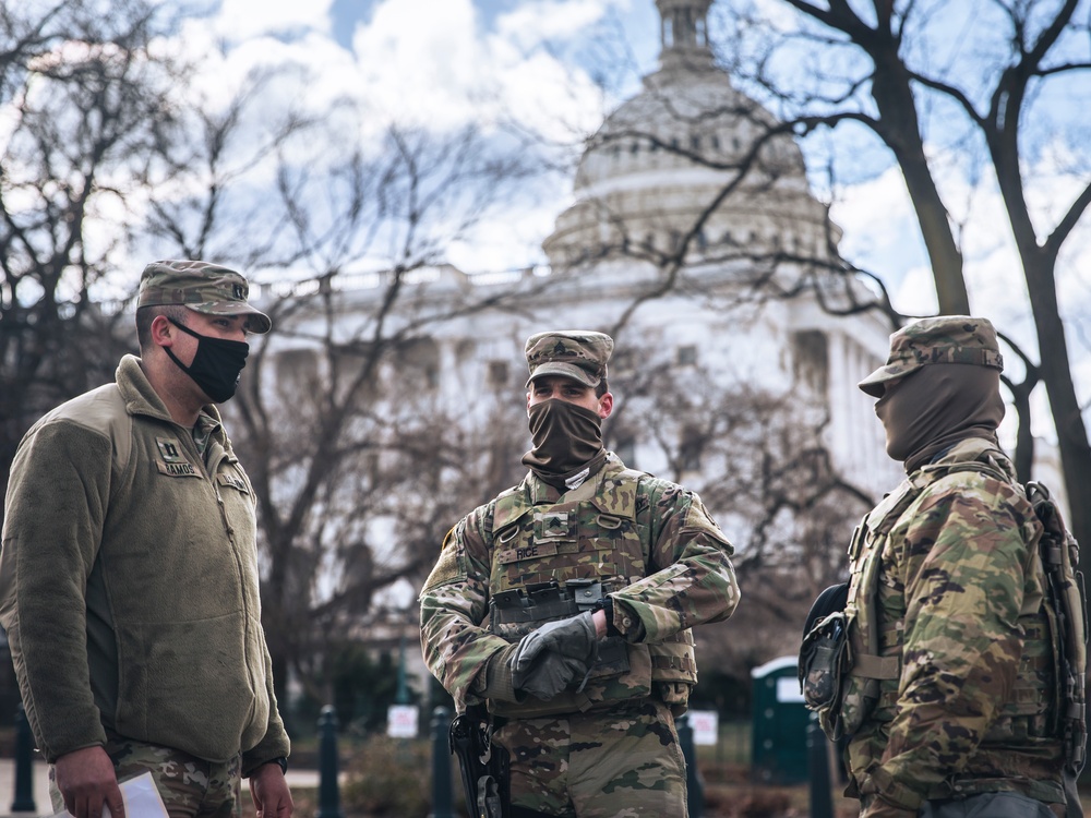 Michigan National Guard Provides Support at U.S. Capitol