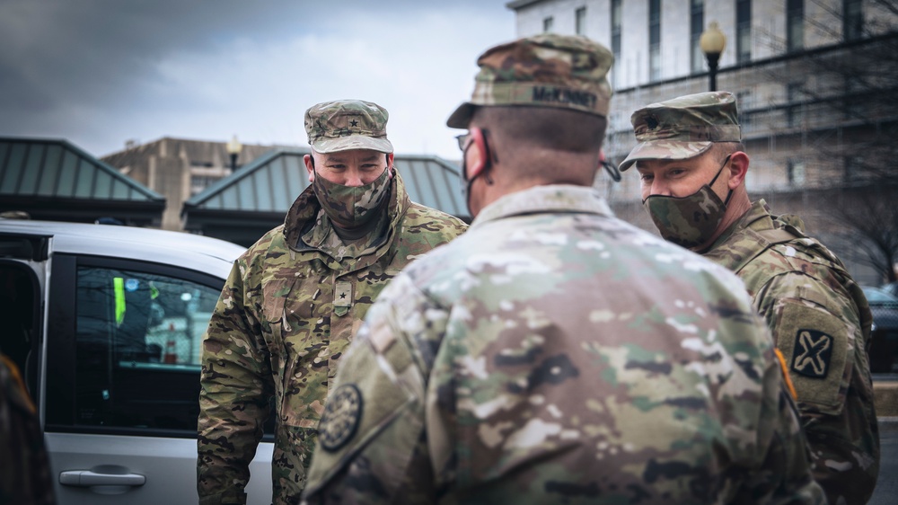 Michigan National Guard Provides Support at the U.S. Capitol