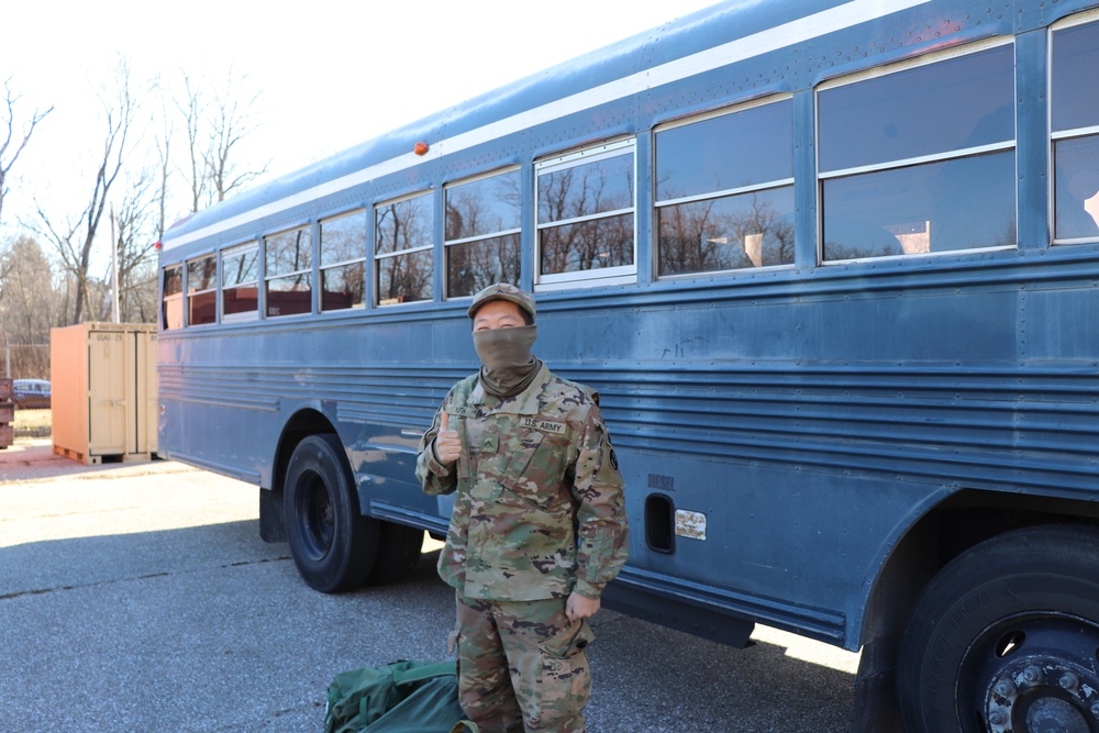 Maryland Soldiers Return from D.C.