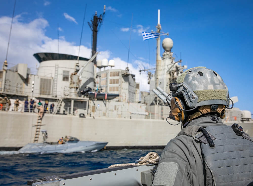 Greece, Cyprus and the U.S. join forces for Naval SOF exercise in the Mediterranean Sea