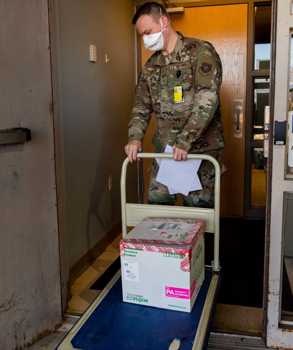 COVID-19 vaccine arrives at Dover