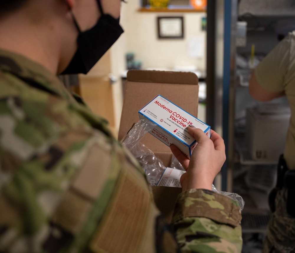 COVID-19 vaccine arrives at Dover