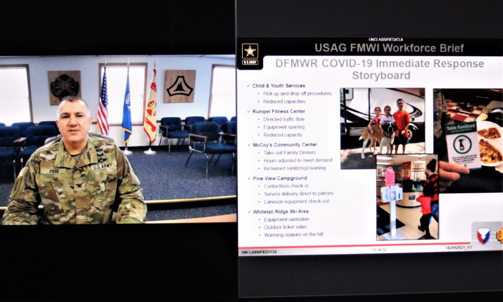 Fort McCoy Garrison Commander Workforce Briefing
