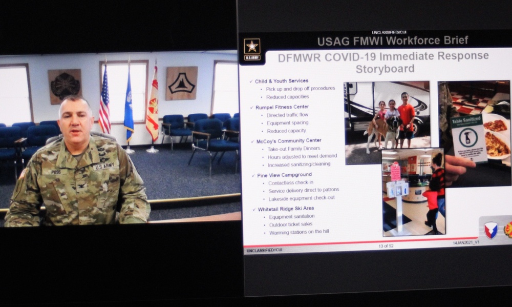 Fort McCoy Garrison Commander Workforce Briefing