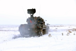 U.S., Romanian Troops defend the skies above Poland