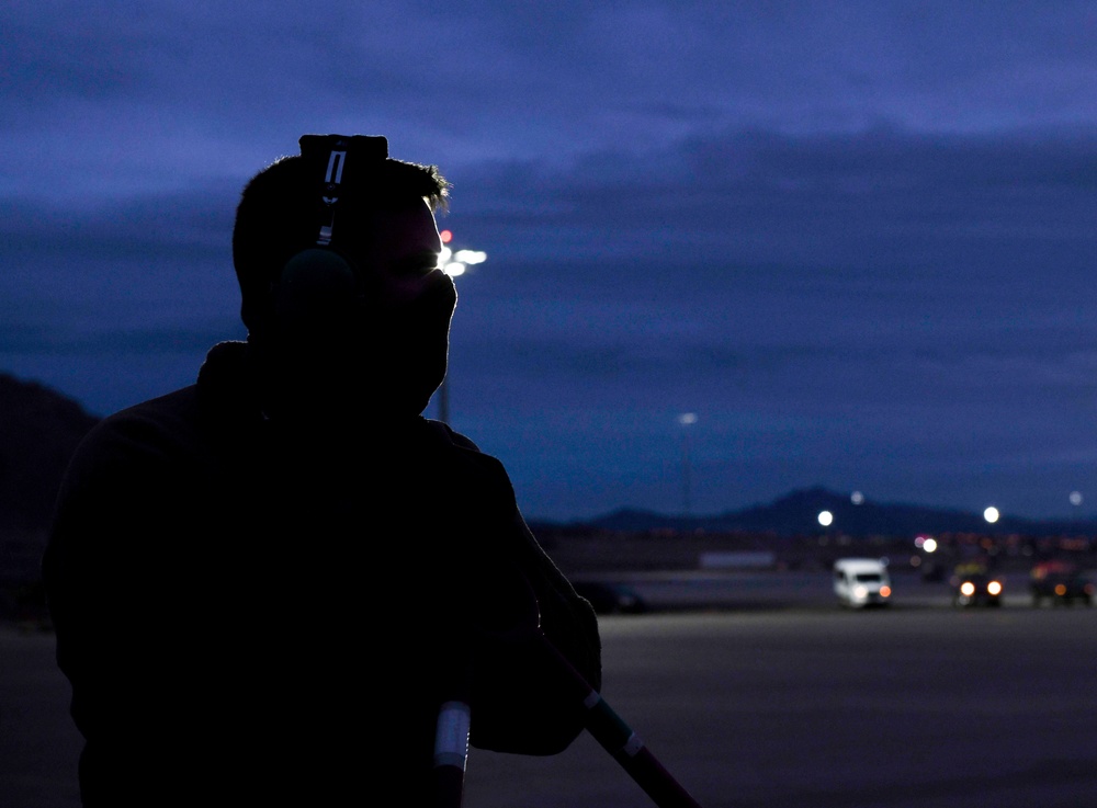 131st Bomb Wing maintenance Airman supports Red Flag 21-1 training operations