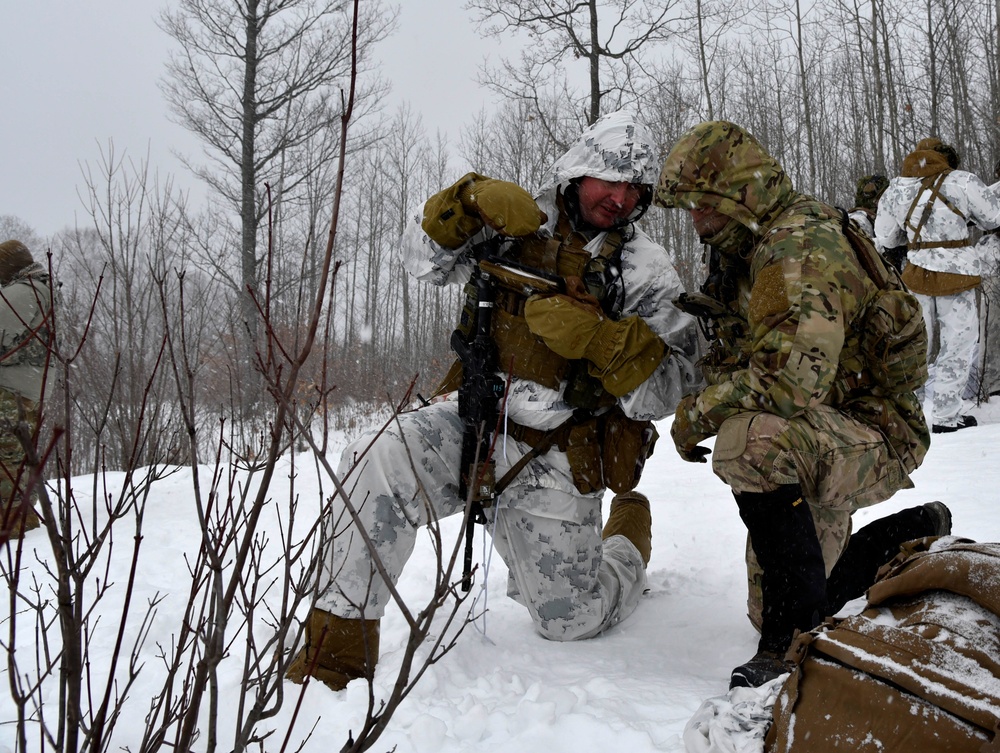 MARINES TRAIN WITH JTAC AT WINTER STRIKE