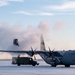 Snow bird like a C130