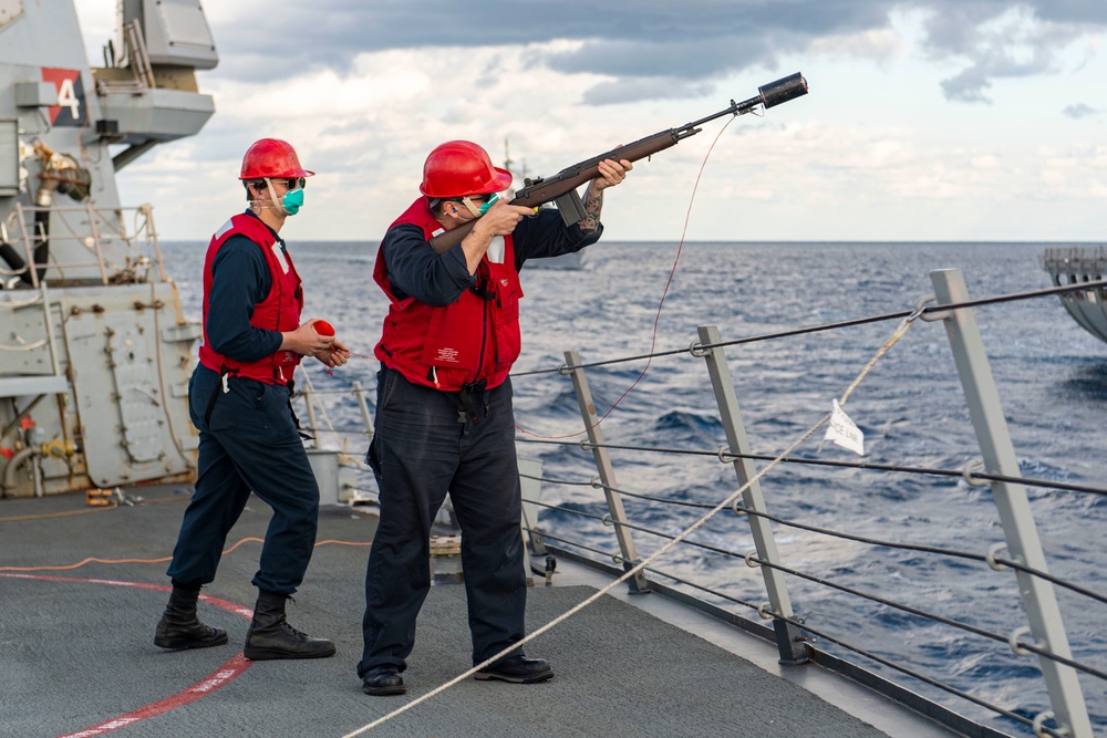 Laboon Conducts RAS off Coast of North Carolina