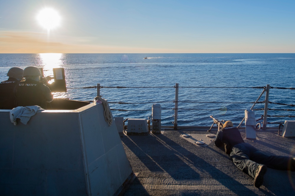 Laboon Conducts Operations with Carrier Strike Group 2