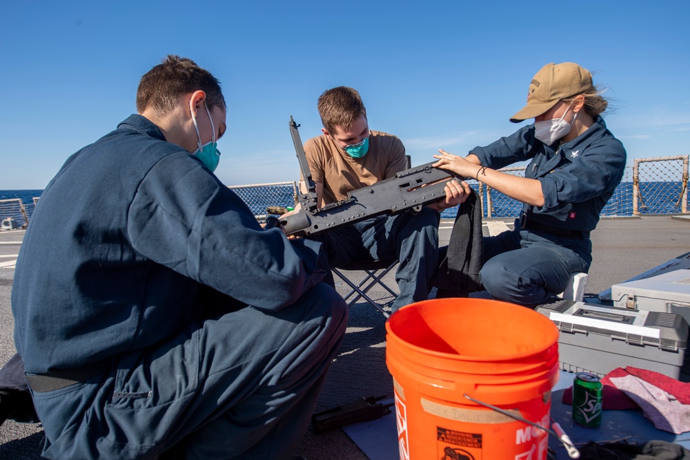 Laboon Conducts Operations with Carrier Strike Group 2